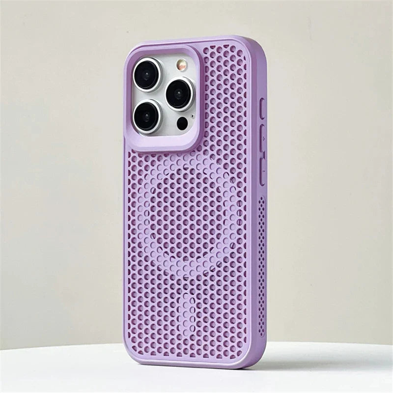 Matte Breathable Honeycomb Case