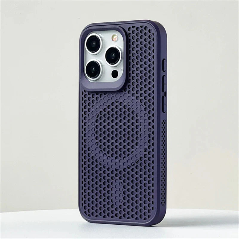 Matte Breathable Honeycomb Case